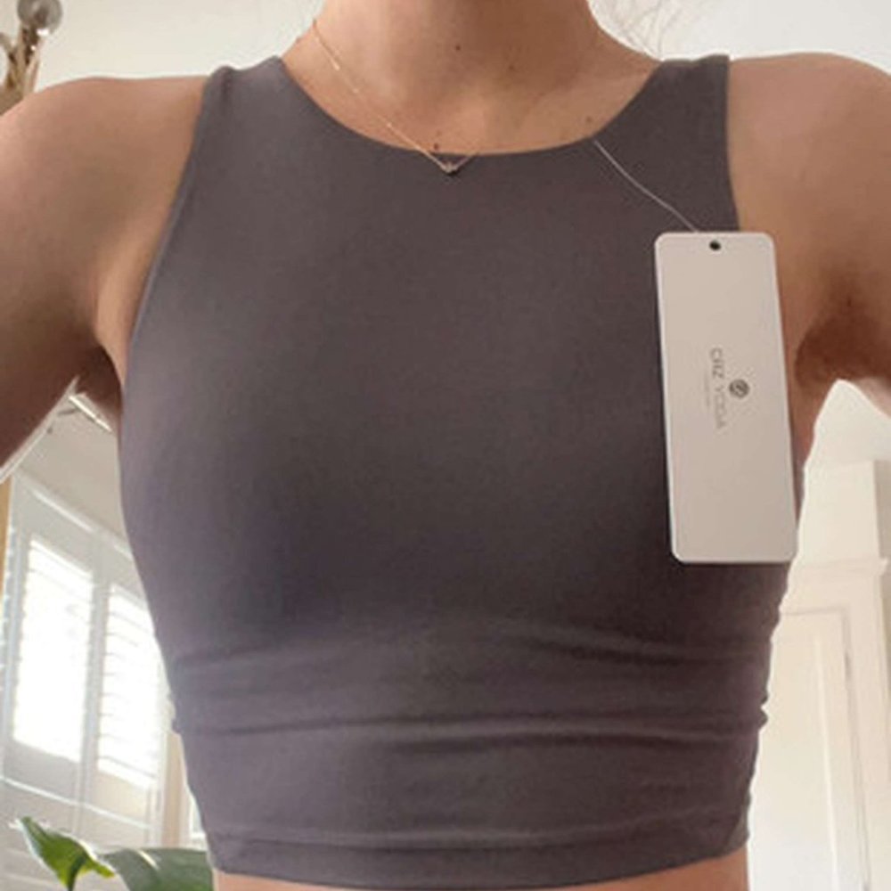 CRZ Yoga Butterluxe High Neck Bra U Back